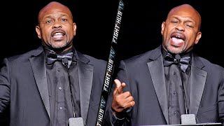 ROY JONES JR BUSTS OUT IN &quot;YALL MUST&#39;VE FORGOT&quot; RAP AT HALL OF FAME INDUCTION SPEECH