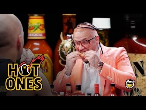 Riff Raff Goes Full Burly Boy on Some Spicy Wings | Hot Ones