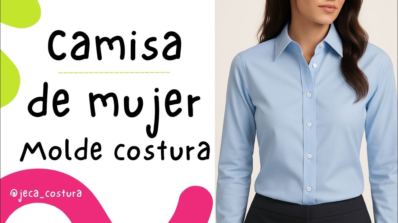 Como hacer una camisa o blusa desde cero (molde o patron)
