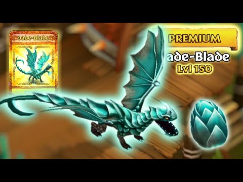 Jade-Blade (New Premium Razorwhip) Max Level 150 Titan Mode | Dragons: Rise of Berk