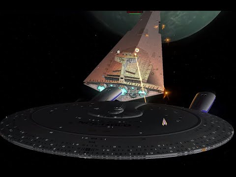 Star Trek: Bridge Commander Enterprise D vs. Imperial II Star Destroyer