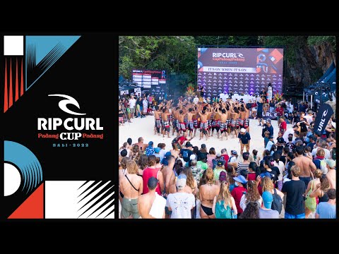 Opening Ceremony Kicks-Off Waiting Period | Rip Curl Cup 2022, Padang Padang, Bali | Rip Curl