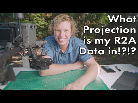 What Projection is my R2A data in?