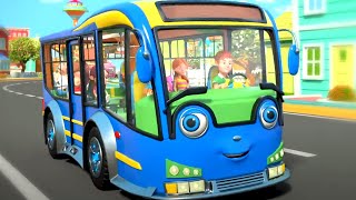 Wheels On The Bus School Bus and Vehicle Rhymes fo