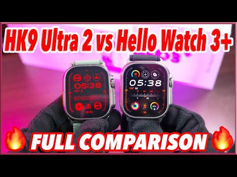 Hello Watch 3 Plus VS HK9 Ultra 2: Full Features Comparison