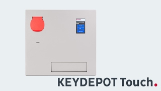 KeyDepot Touch, Schlüsseldepot, Schlüsselübergabe, Schlüsselausgabe, Schlüsselan