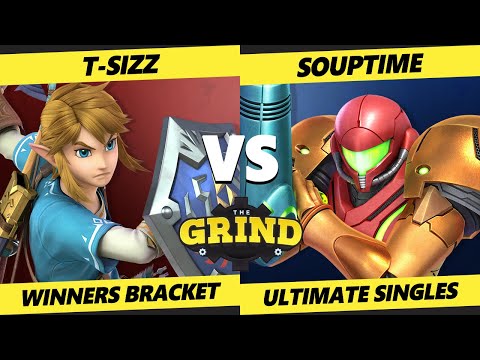 The Grind 185 - T-Sizz (Link) Vs. Souptime (Samus) Smash Ultimate - SSBU