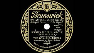 1932 HITS ARCHIVE: Between The Devil And The Deep Blue Sea - Boswell Sisters