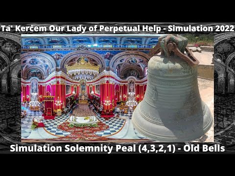 Mota Simulazzjoni (2022 - 4,3,2,1) - Ta' Kerċem Madonna tas-Sokkors - Qniepen l-Antiki - 4 Qniepen