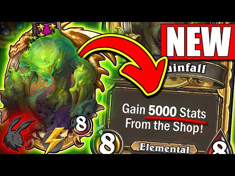 The NEW Elemental Strategy is CRAZY! | Hearthstone Battlegrounds Season 12