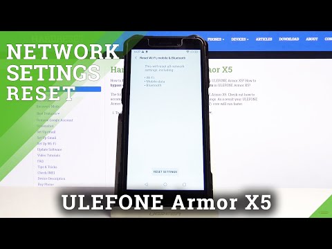 How to Reset Network Settings in ULEFONE ARMOR X5 - Restore Default Configuration