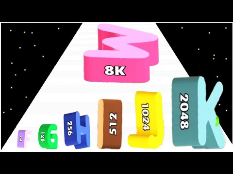 Merge Blocks 3D - 2048 Puzzle (update ver 1.2) - Gameplay Walkthrough - Part 2