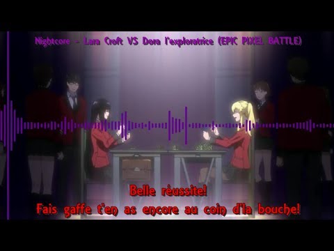 Nightcore - Lara Croft VS Dora l'exploratrice