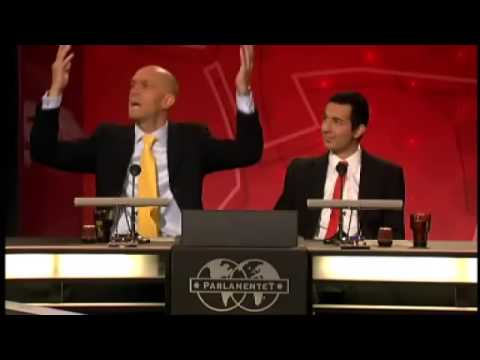 Henrik Hjelt har hyrt hela Gotland - Parlamentet (TV4)