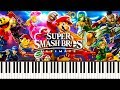 SUPER SMASH BROS ULTIMATE THEME Piano Tutorial