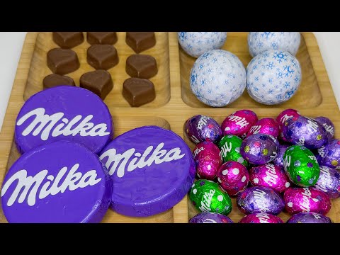 Milka Platter || Filling platter with Milka sweets 🍫