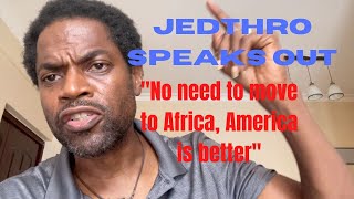 Americans realizations that we need to be enjoying our life in Africa