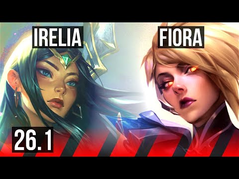 IRELIA vs FIORA (TOP) | KR Master | 26.1
