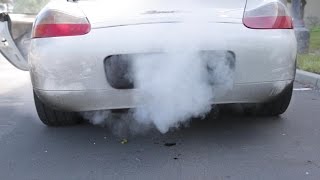 Porsche Boxster White Smoke Fix | BeatTheBush