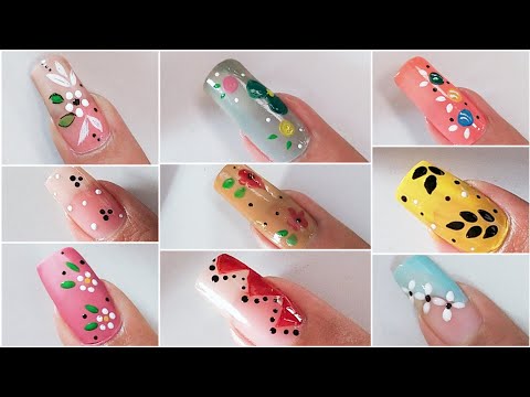 decoracion de uñas 2023 || decoracion de uñas elegantes, uñas cortas