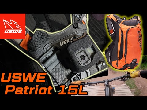 USWE Patriot 15L with Action Camera Mount!