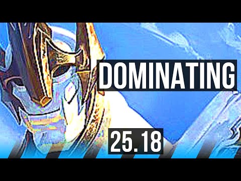 GALIO vs PANTHEON (MID) | Comeback, Dominating | KR Master | 25.18