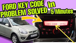 KEY CODE Problem Solved Permanent  100% 🔐 | OLD FORD FIGO | by Car Experts Silchar