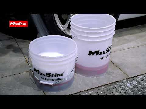 Maxshine Detailing Bucket with Gamma Lid Ведро с крышкой для мойки автомобиля, 20л - фото 1 - id-p1764466959