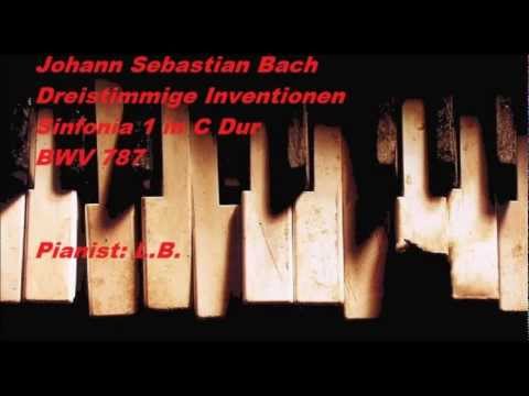 Bach - Dreistimmige Inventionen Sinfonia 1 in C-Dur Pianist L.B.