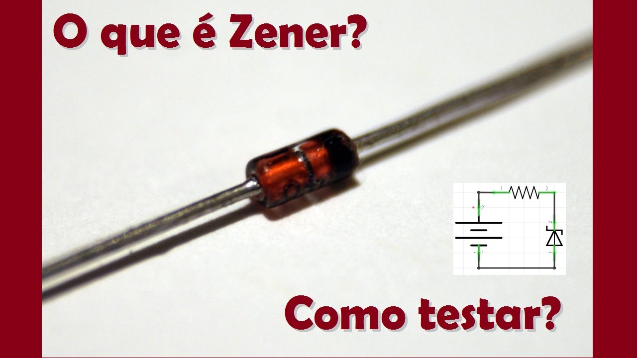Qual a tensao de um zener? O que é e como testar um zener?