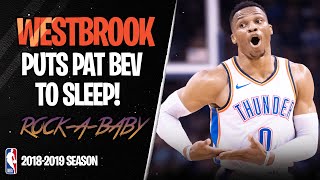 The Game Russell Westbrook Put Patrick Beverley To Sleep! Full Highlights vs Clippers 30/10/2018