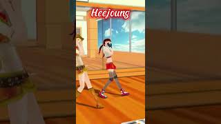 Characters that we can see in Platinum Karaoke (3D BGV) (Girls)