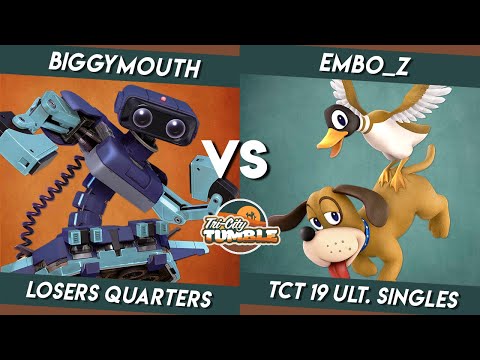 Tri-City Tumble 19 - embo_z (Duck Hunt) vs Biggymouth (R.O.B.) Losers Quarterfinals