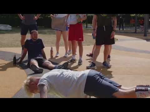 Luxembourg National Ice Hockey Teams off-ice fitness test