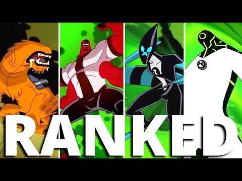 Every ALIEN from Ben 10 Classic RANKED | WORST to BEST