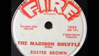 BUSTER BROWN  Madison Shuffle  1960