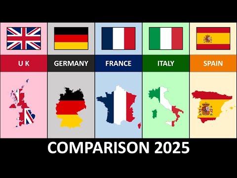 UK vs Germany vs France vs Italy vs Spain Comparison 2025 Info__Data 2