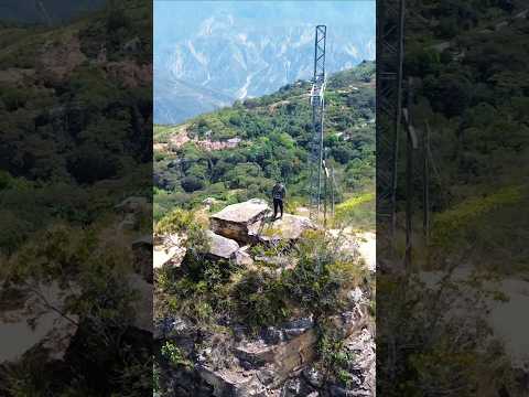 El Pincacho en Aratoca, Santander – antes del derrumbe
