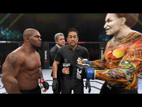 Mike Tyson vs. Evil Elf - EA Sports UFC 2 - Boxing Stars 🥊