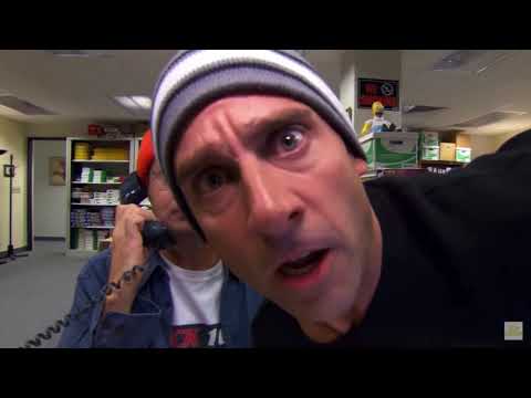 Lazy Scranton music video featuring Dwight schrute