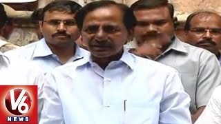 Telangana CM KCR speech at Osmania General Hospital | Osmania Hospital Renovation | V6 News