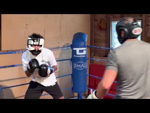 Jack sparring NZ Champ Francis Waitai for 3 rounds