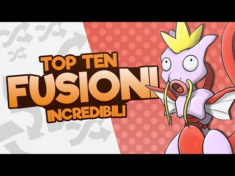 TOP 10 FUSIONI INCREDIBILI SUI POKEMON w/PortalGames