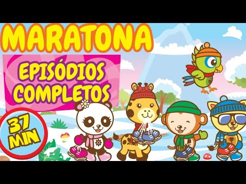 Desenhos Animados Divertidos e Educativos | Animazoo Kids 🦁🐼🐵🦒🦜