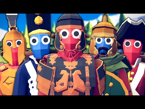 ROMANS vs ALL ARMIES!? TABS Roman Empire! Totally Accurate Battle Simulator