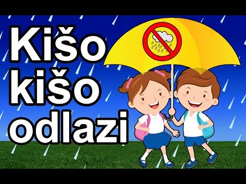 Kišo, kišo odlazi - Pesmice za decu | Rain Rain Go Away - Dečija pesmica - Learn with Nursery Rhymes