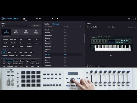 KeyLab MkII Tutorials : Ep. 2 - Integration with Analog Lab