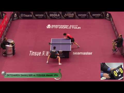 2017 Qatar Open (MS-R16) OVTCHAROV Dimitrij Vs YOSHIDA Masaki [Full Match|720p]