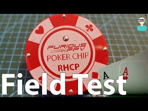 FuriousFPV Poker Chip Antenna - Field Test
