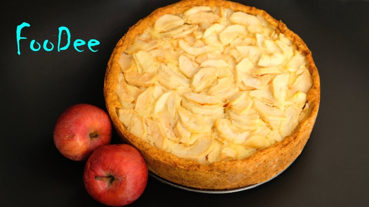 Цветаевский яблочный пирог Самый нежный пирог с яблоками и сметанной заливкой